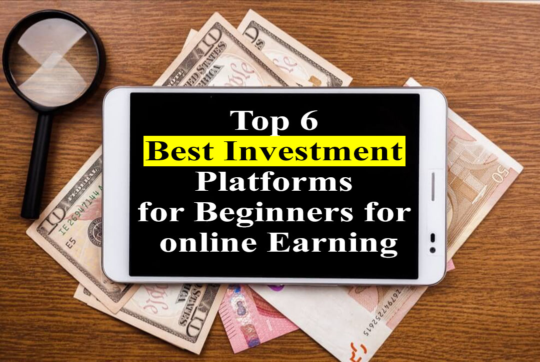 Read more about the article Top 6 Best Investment Platforms for Beginners for online Earning