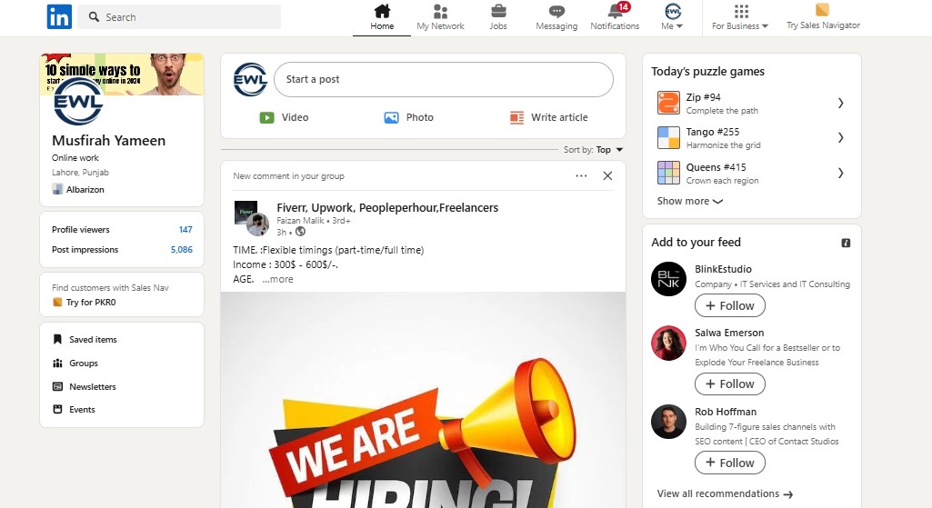 LinkedIn Skills