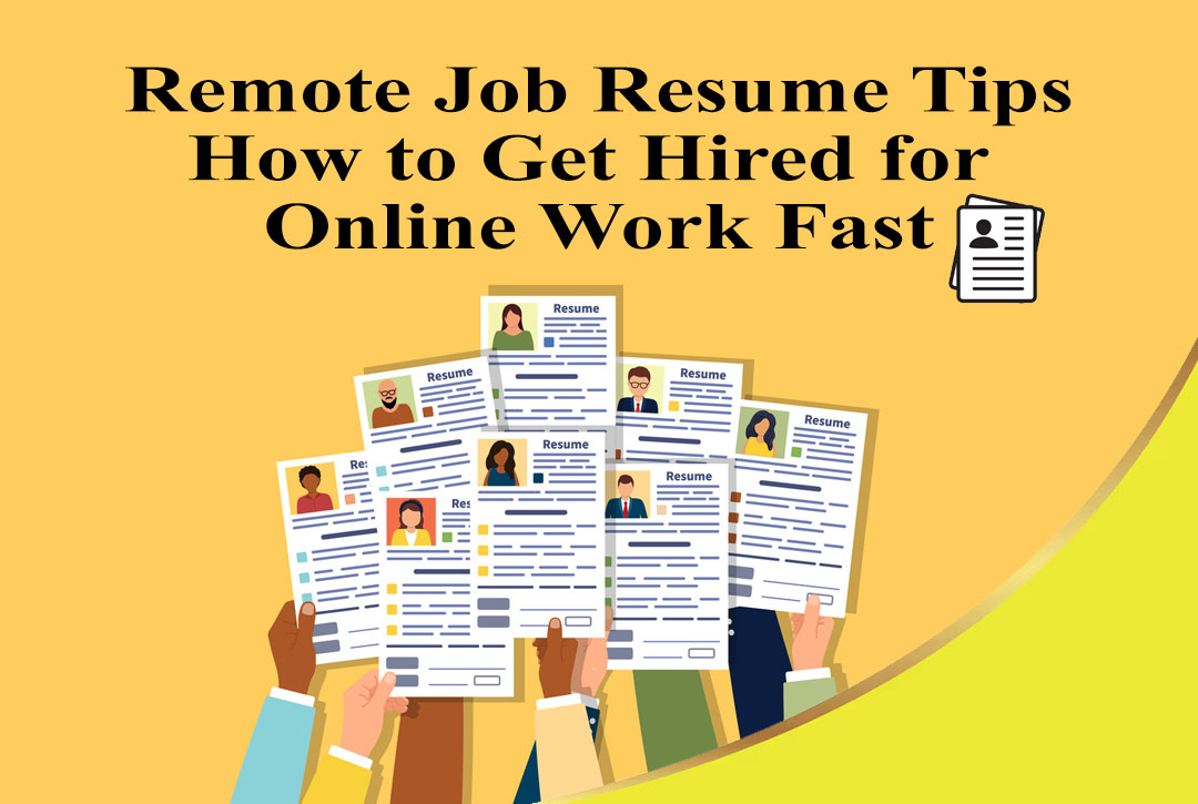 Read more about the article Online Job Remuse Tip: How to Craft the Perfect Remote Work CV