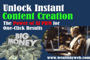 Read more about the article Unlock Instant Content Creation: The Power of AI PRM  for One-Click Results