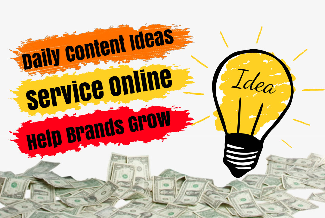 Read more about the article Start a Daily Content Ideas Service Online and help Brands Grow