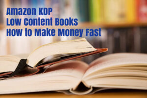 Read more about the article Amazon KDP Low Content Books: How to Make Money Fast